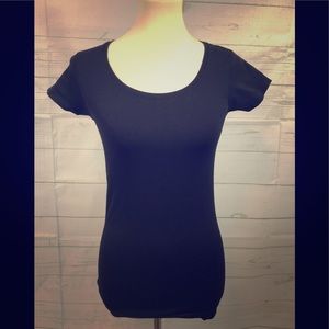 White House Black Market seamless black T-shirt